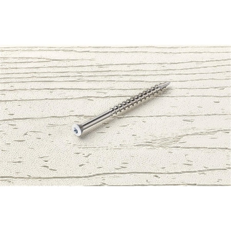 Tinkertools Headcote No. 7 x 2.25 in. Star Trim Head Stainless Steel Deck Screws, 350PK TI2737656